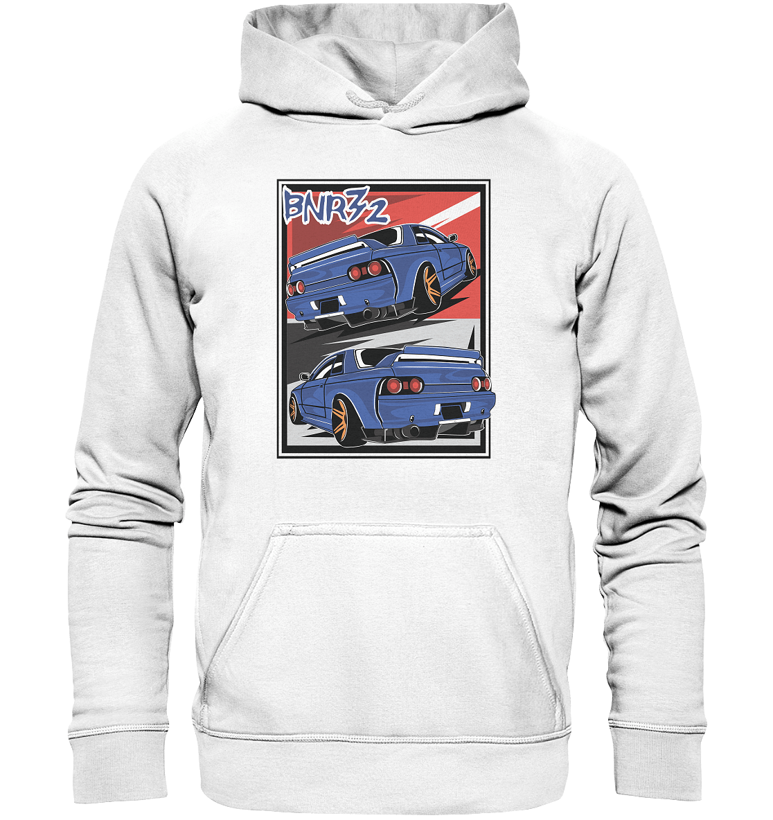 Skyline BNR32 - Basic Unisex Hoodie - MotoMerch.de