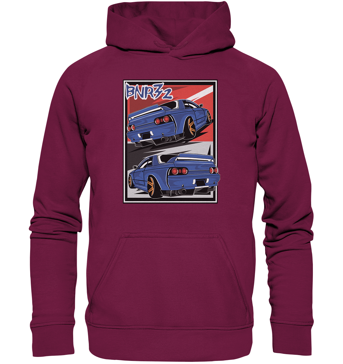 Skyline BNR32 - Basic Unisex Hoodie - MotoMerch.de