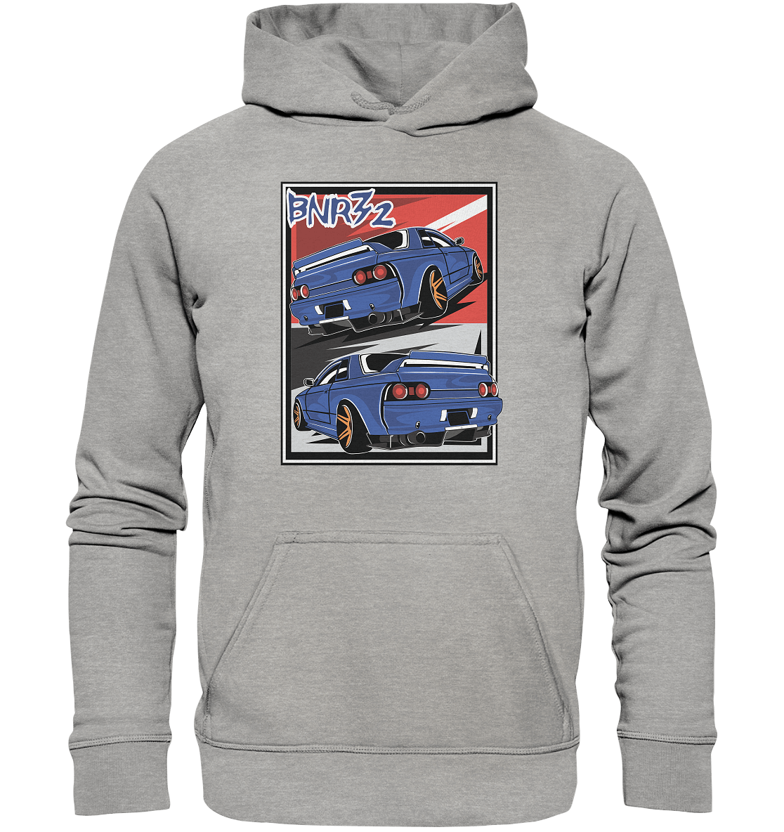 Skyline BNR32 - Basic Unisex Hoodie - MotoMerch.de