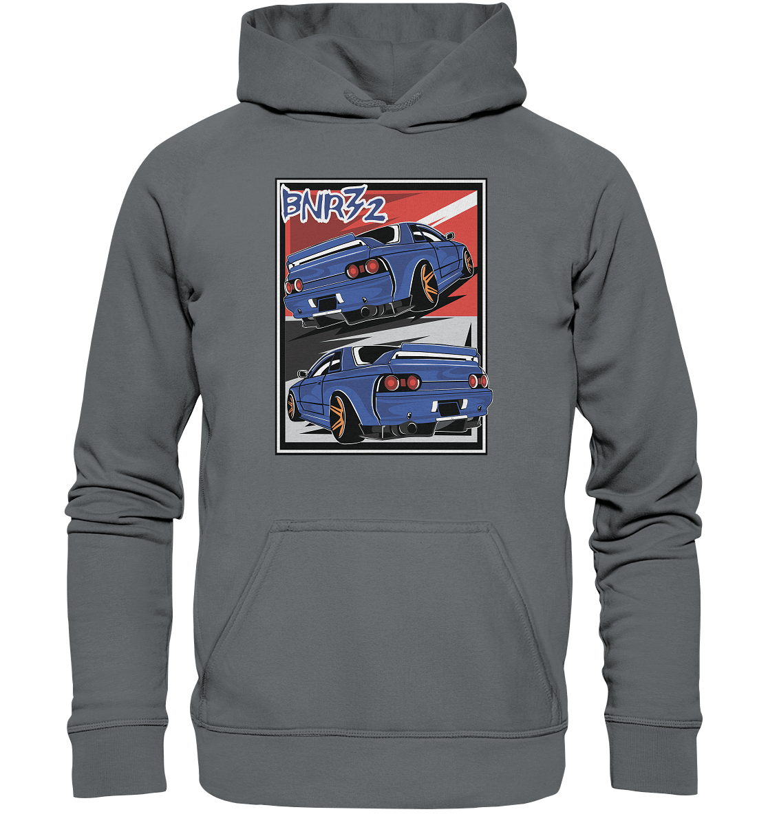 Skyline BNR32 - Basic Unisex Hoodie - MotoMerch.de