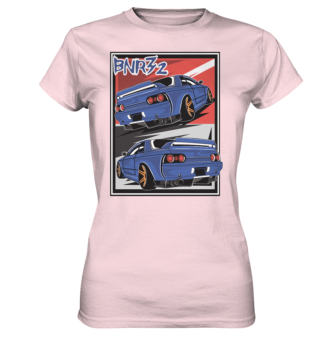 Skyline BNR32 - Ladies Premium Shirt - MotoMerch.de