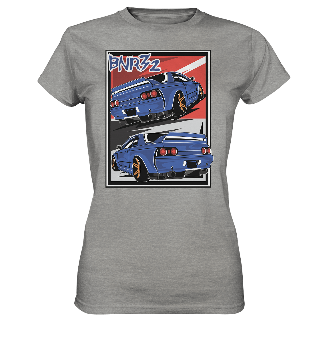 Skyline BNR32 - Ladies Premium Shirt - MotoMerch.de