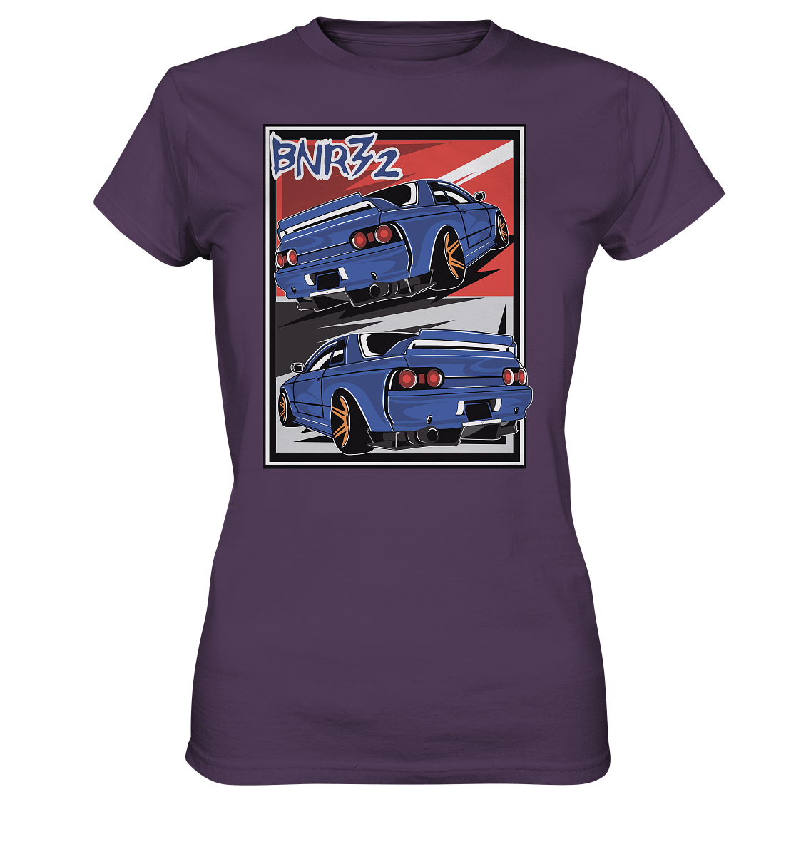 Skyline BNR32 - Ladies Premium Shirt - MotoMerch.de