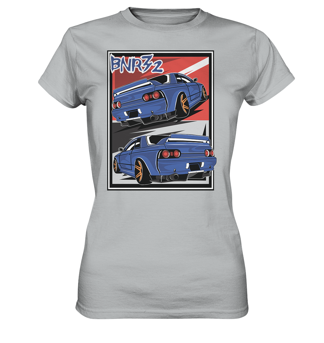 Skyline BNR32 - Ladies Premium Shirt - MotoMerch.de