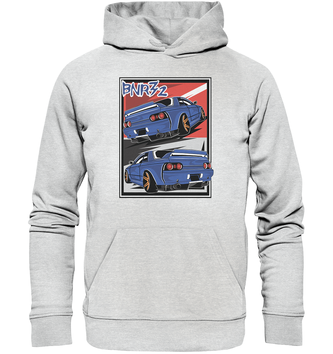 Skyline BNR32 - Premium Unisex Hoodie - MotoMerch.de