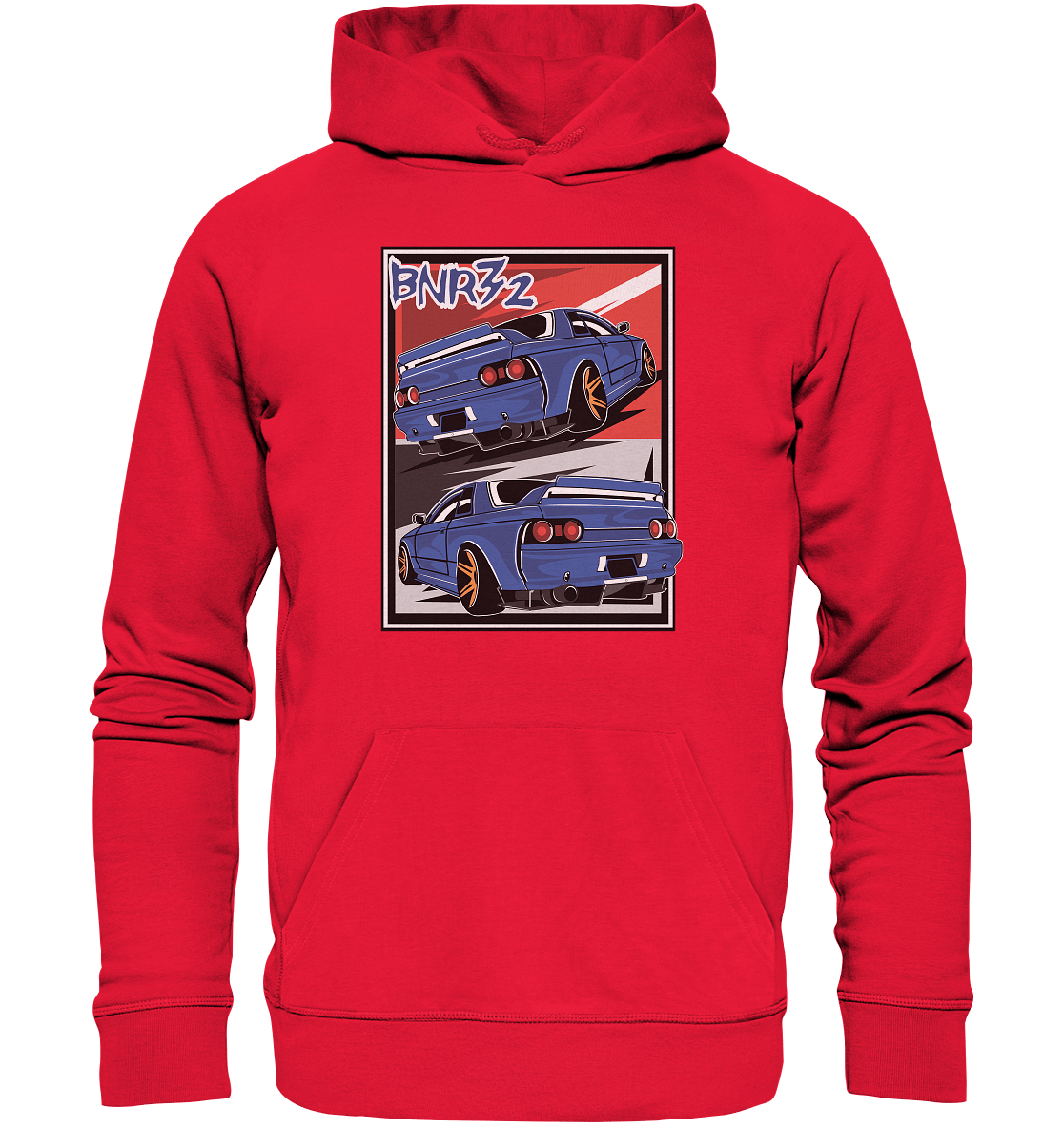 Skyline BNR32 - Premium Unisex Hoodie - MotoMerch.de