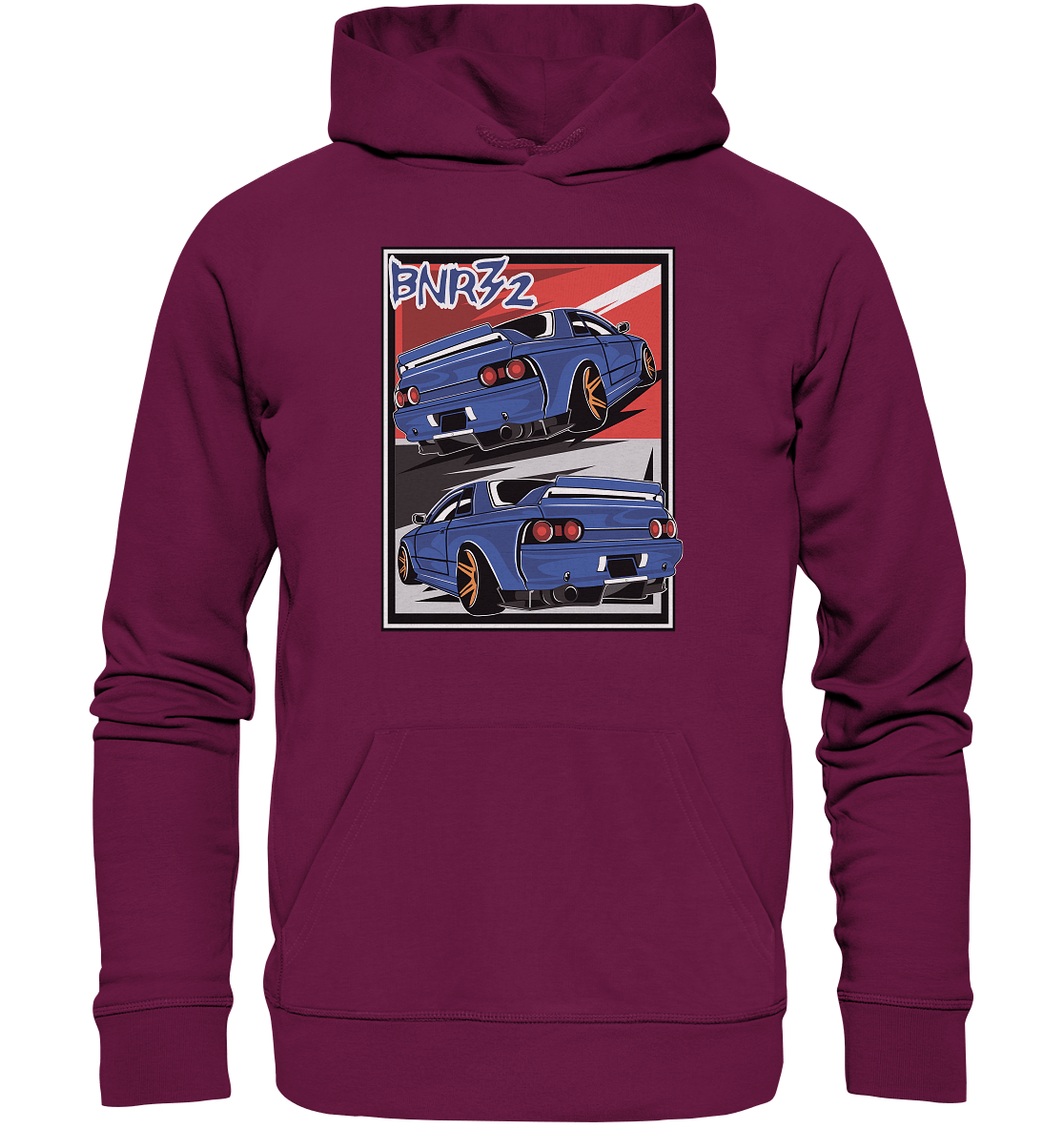 Skyline BNR32 - Premium Unisex Hoodie - MotoMerch.de