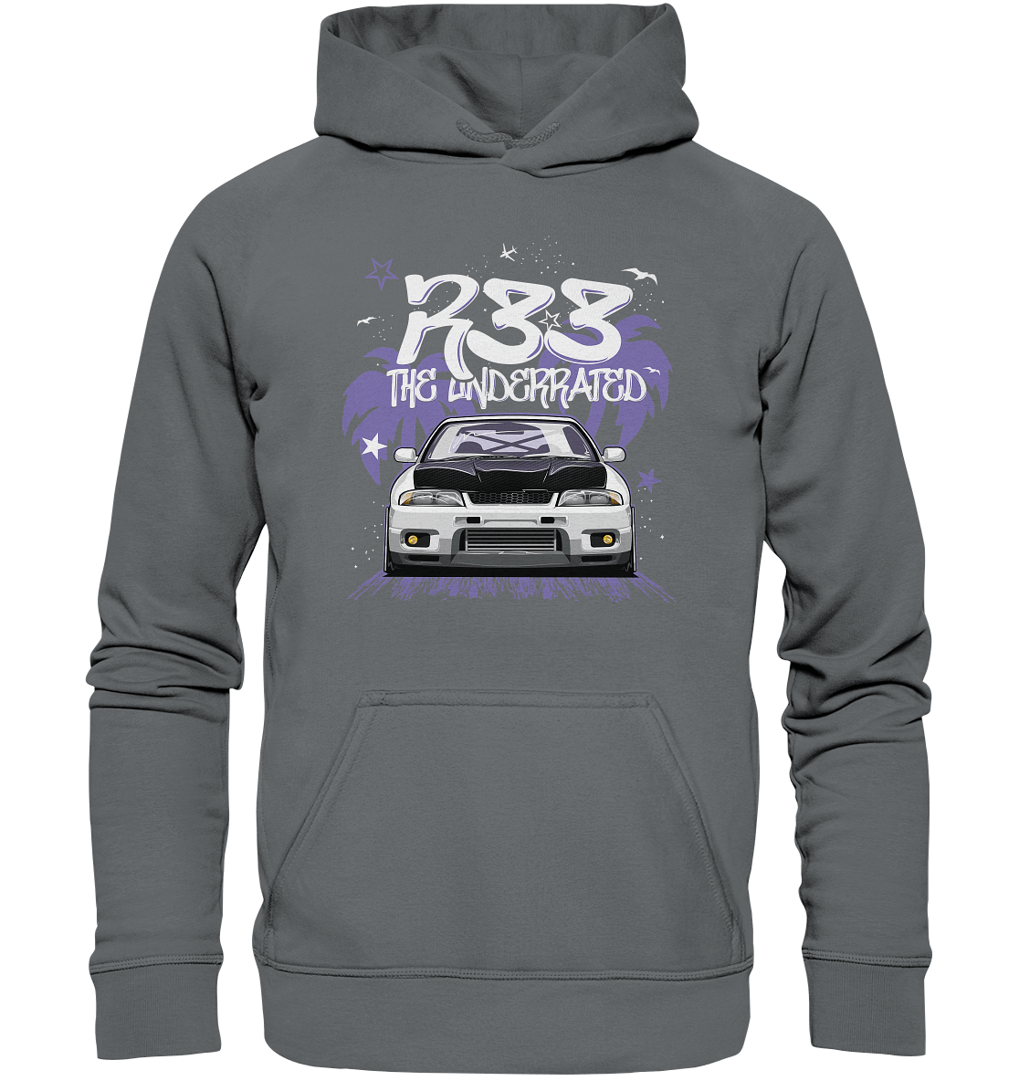 Skyline R33 - Basic Unisex Hoodie - MotoMerch.de
