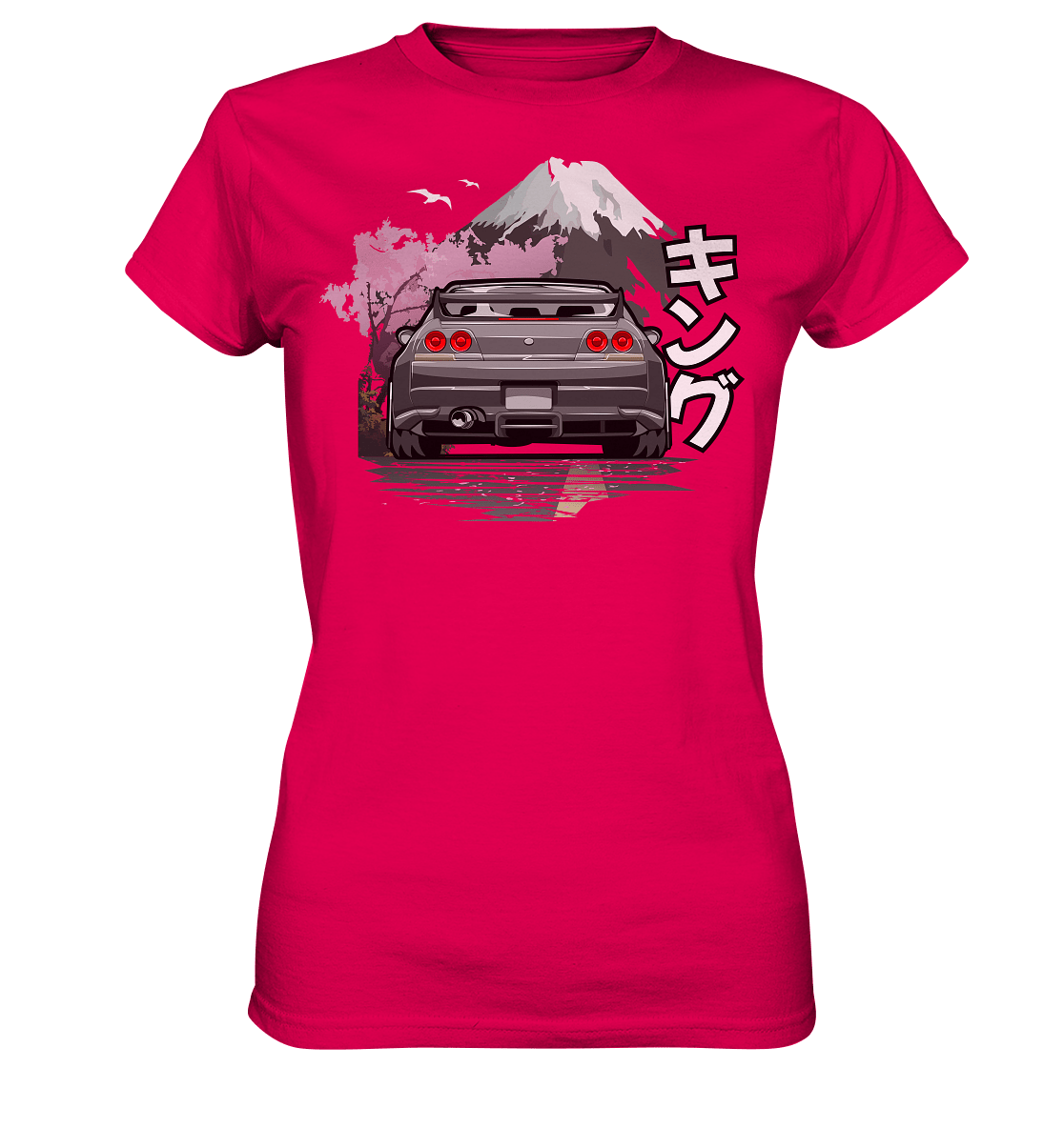 Skyline R33 - Ladies Premium Shirt - MotoMerch.de