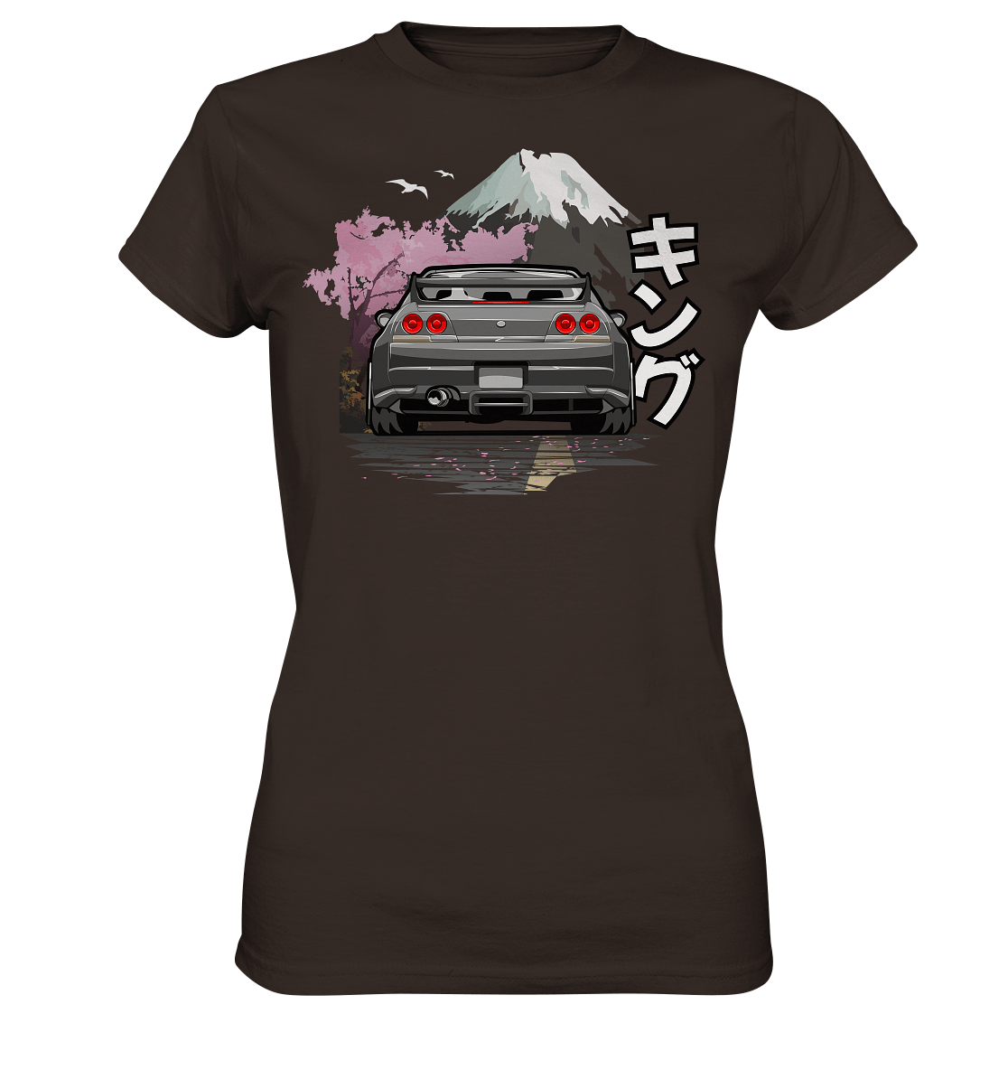 Skyline R33 - Ladies Premium Shirt - MotoMerch.de