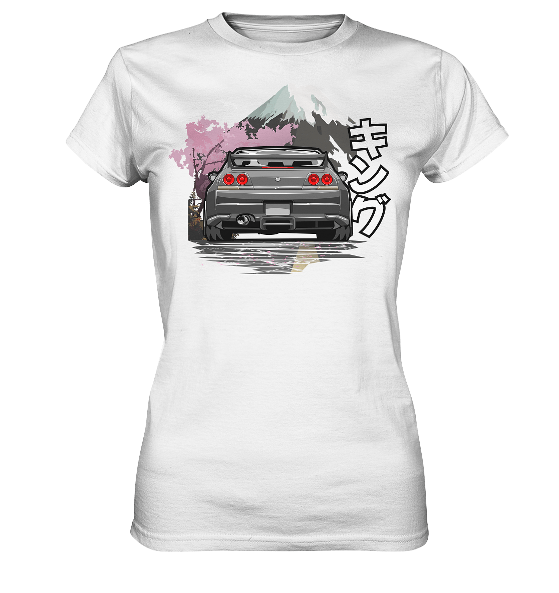 Skyline R33 - Ladies Premium Shirt - MotoMerch.de