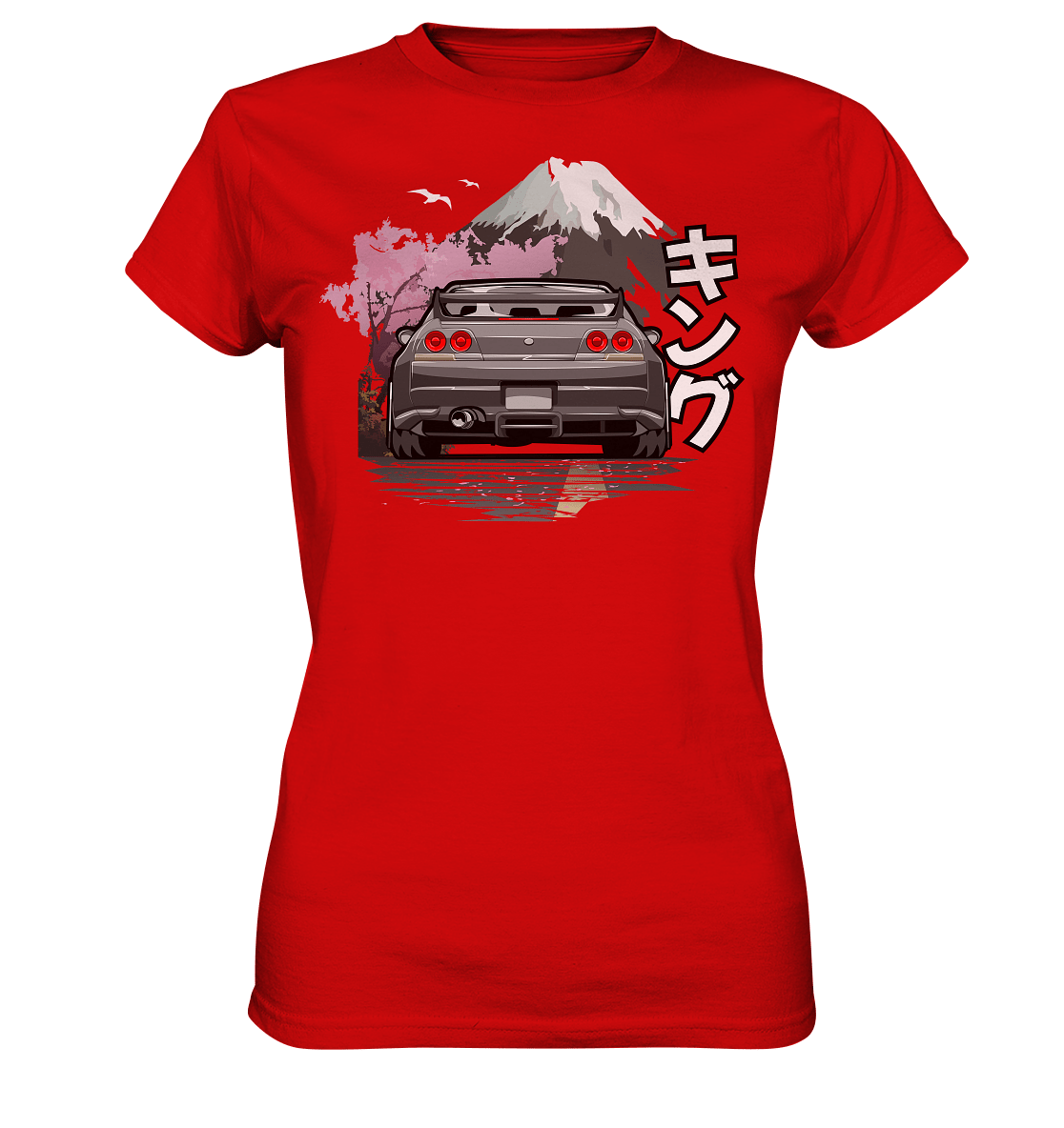 Skyline R33 - Ladies Premium Shirt - MotoMerch.de
