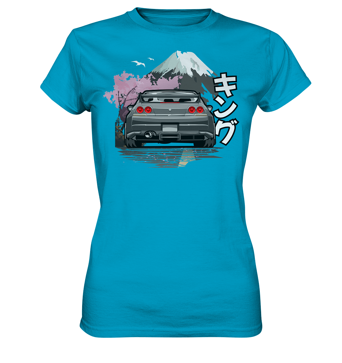 Skyline R33 - Ladies Premium Shirt - MotoMerch.de