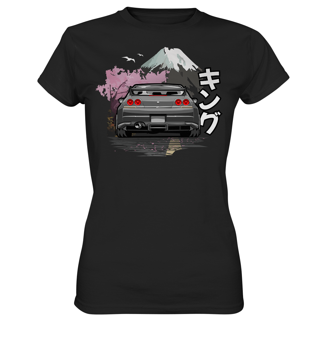 Skyline R33 - Ladies Premium Shirt - MotoMerch.de