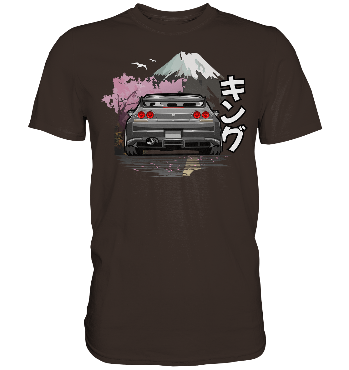 Skyline R33 - Premium Shirt - MotoMerch.de