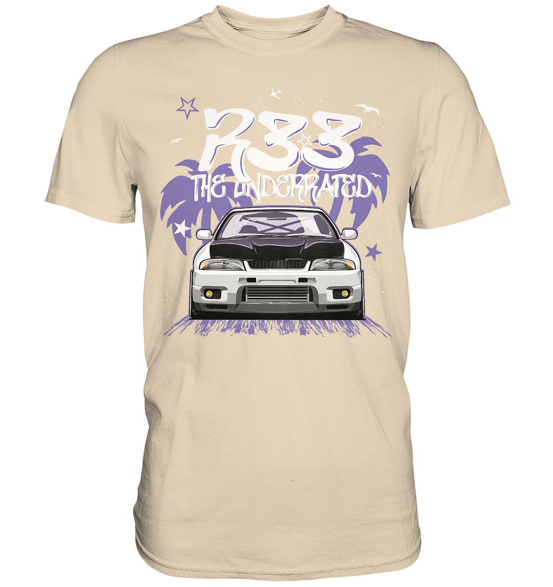 Skyline R33 - Premium Shirt - MotoMerch.de
