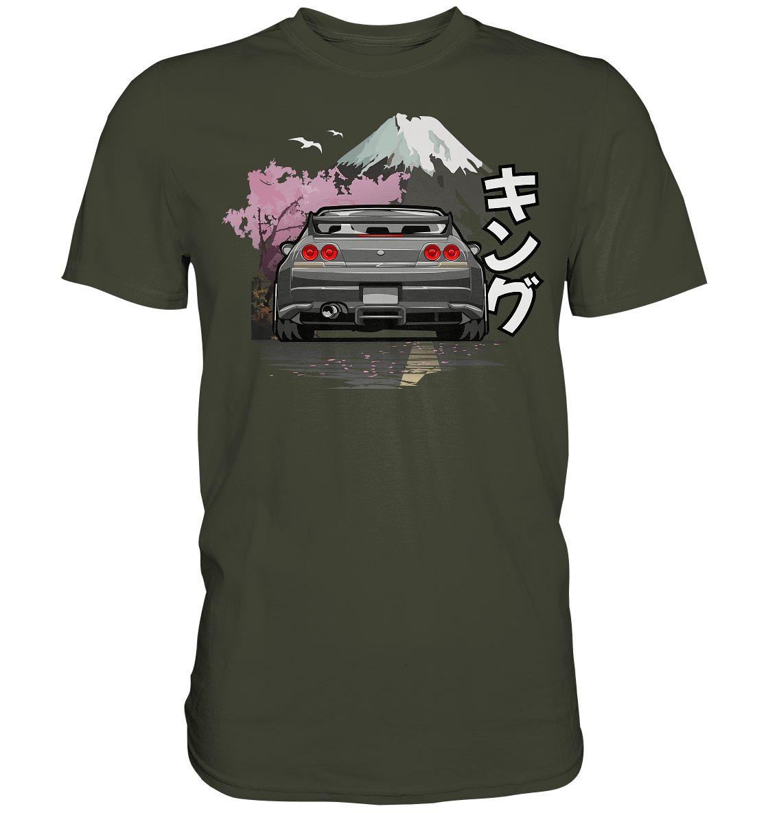 Skyline R33 - Premium Shirt - MotoMerch.de