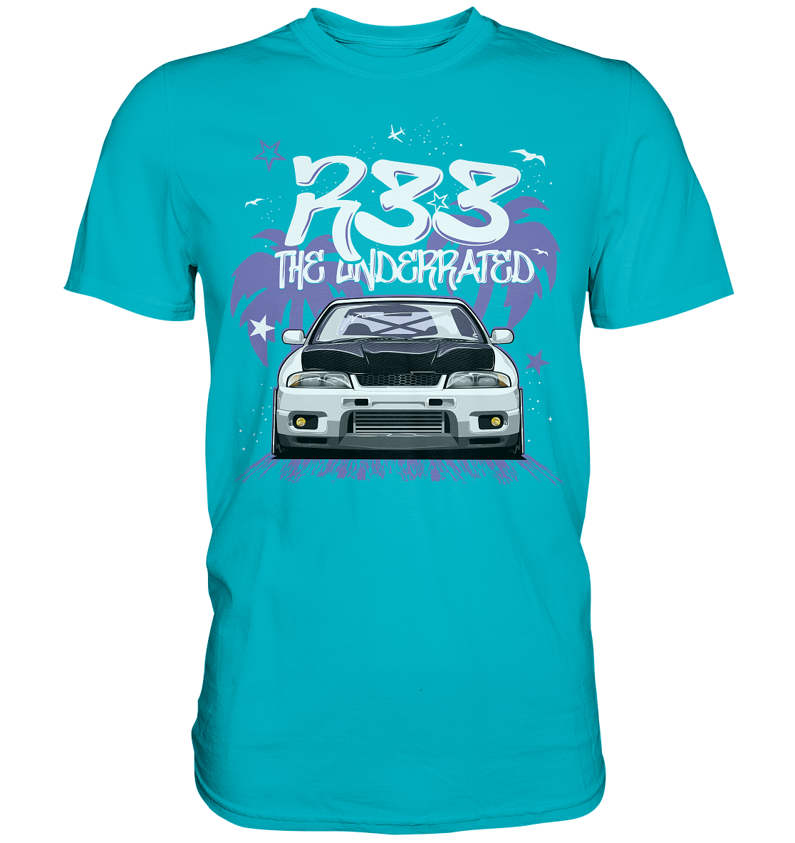Skyline R33 - Premium Shirt - MotoMerch.de