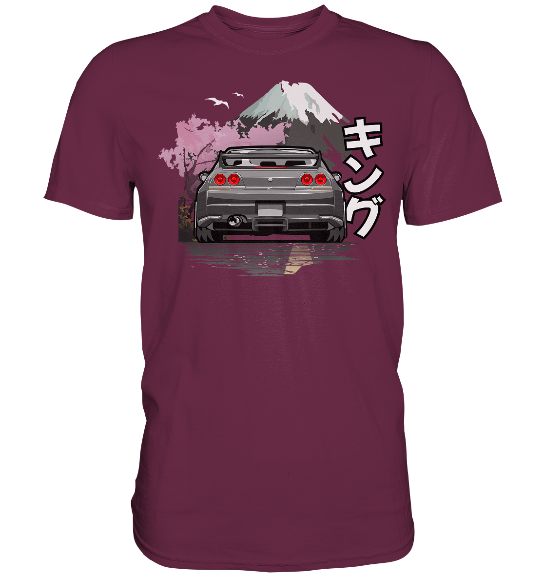 Skyline R33 - Premium Shirt - MotoMerch.de