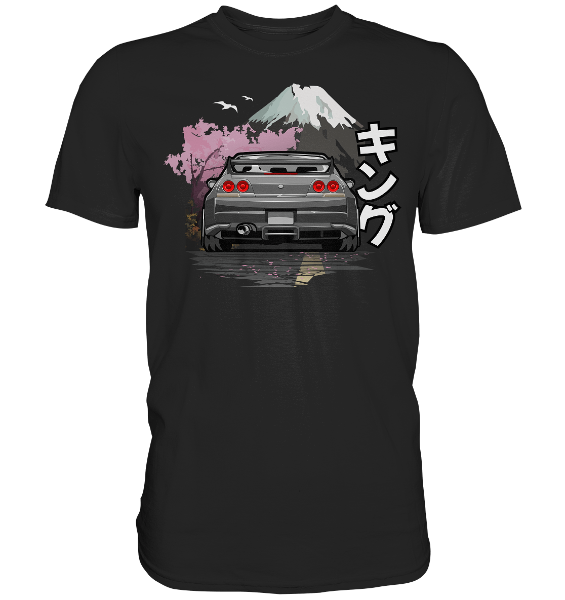 Skyline R33 - Premium Shirt - MotoMerch.de