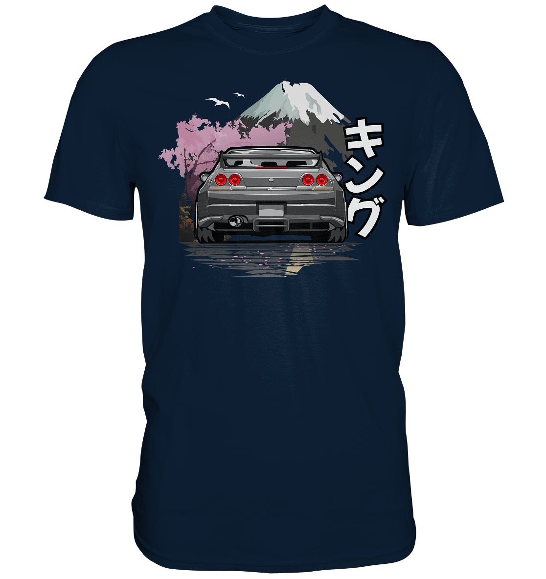 Skyline R33 - Premium Shirt - MotoMerch.de