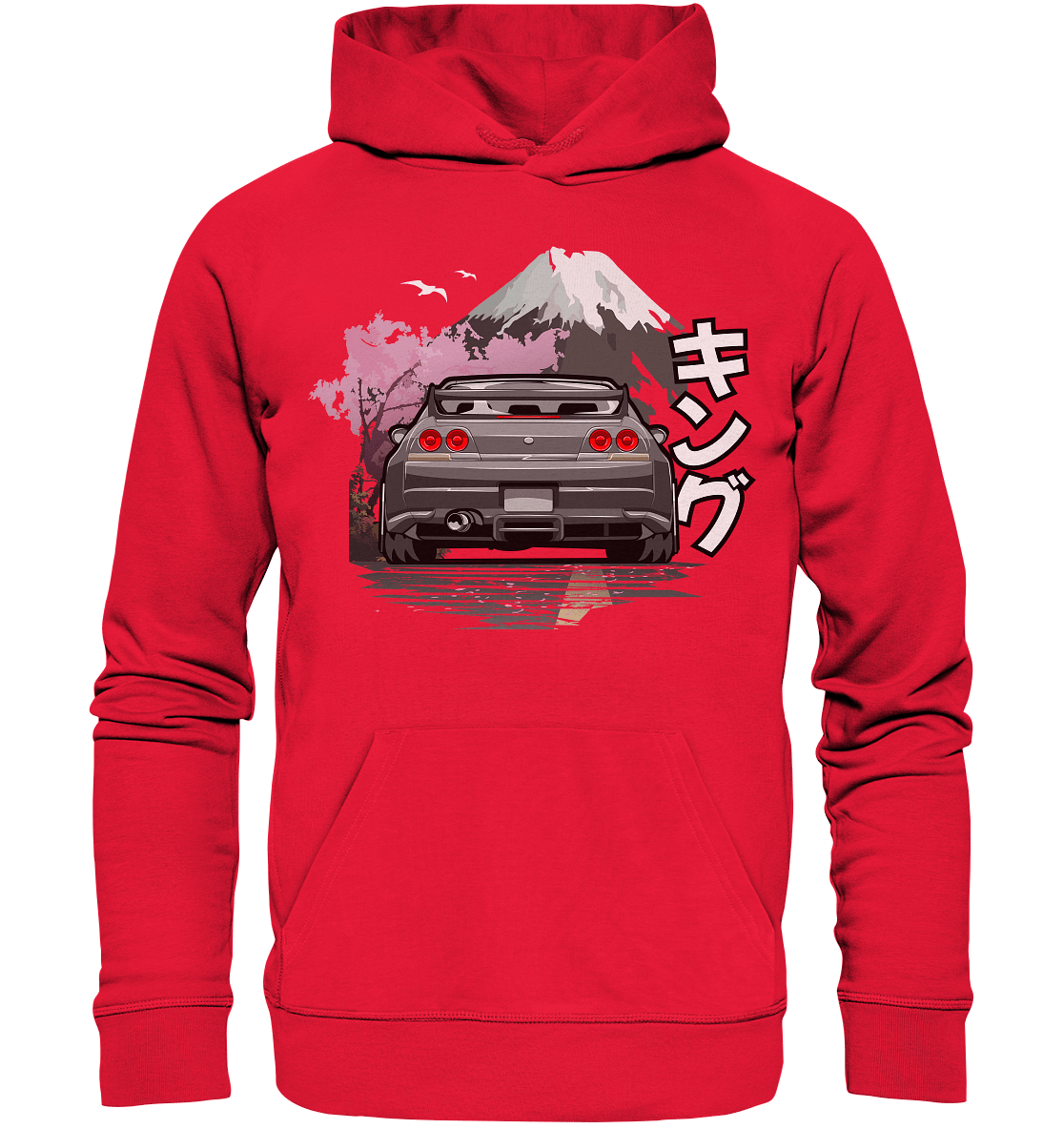 Skyline R33 - Premium Unisex Hoodie - MotoMerch.de
