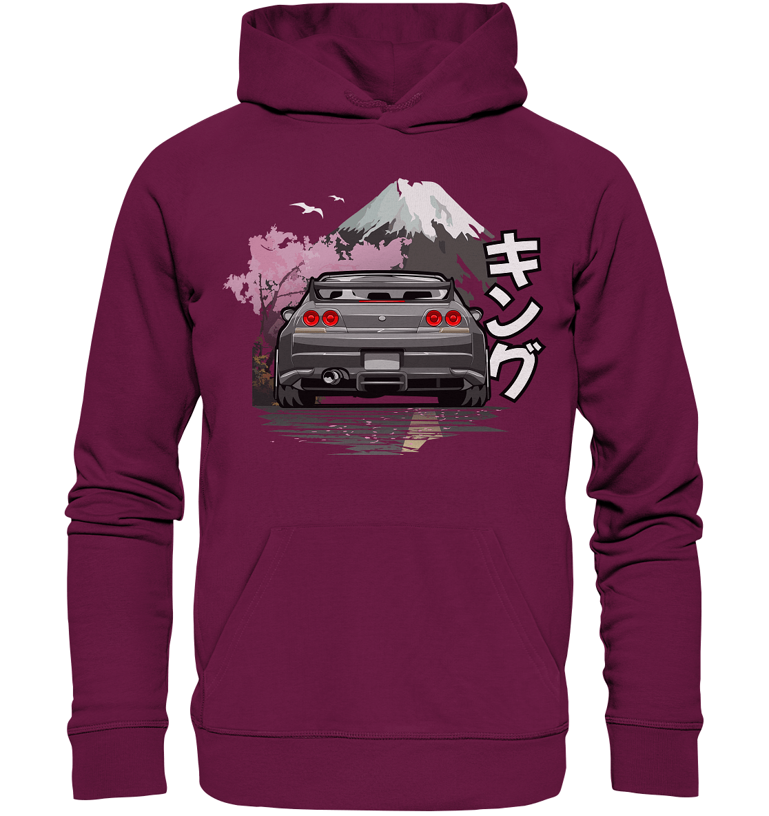 Skyline R33 - Premium Unisex Hoodie - MotoMerch.de
