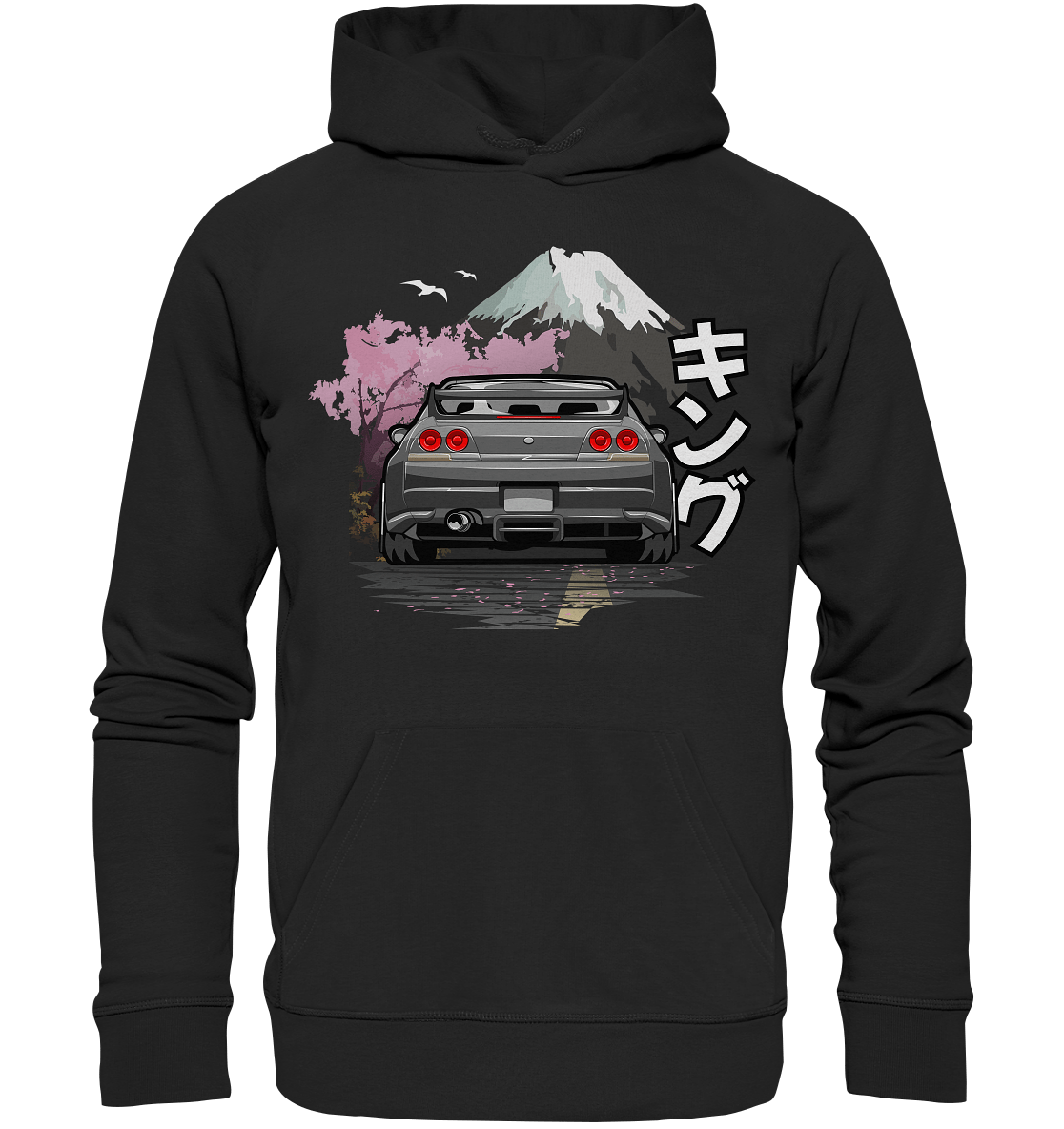 Skyline R33 - Premium Unisex Hoodie - MotoMerch.de