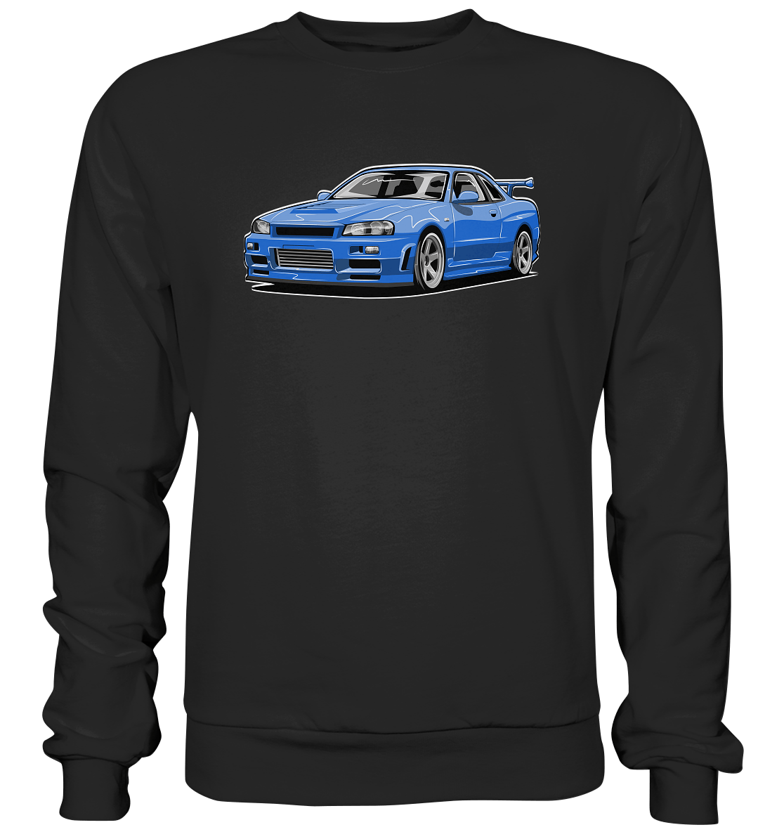 Skyline R34 GT-R - Premium Sweatshirt - MotoMerch.de