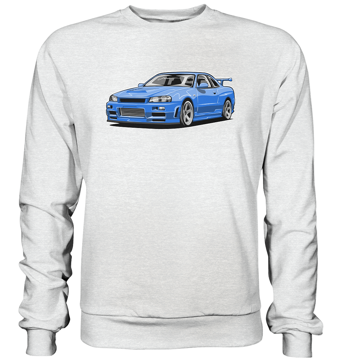 Skyline R34 GT-R - Premium Sweatshirt - MotoMerch.de