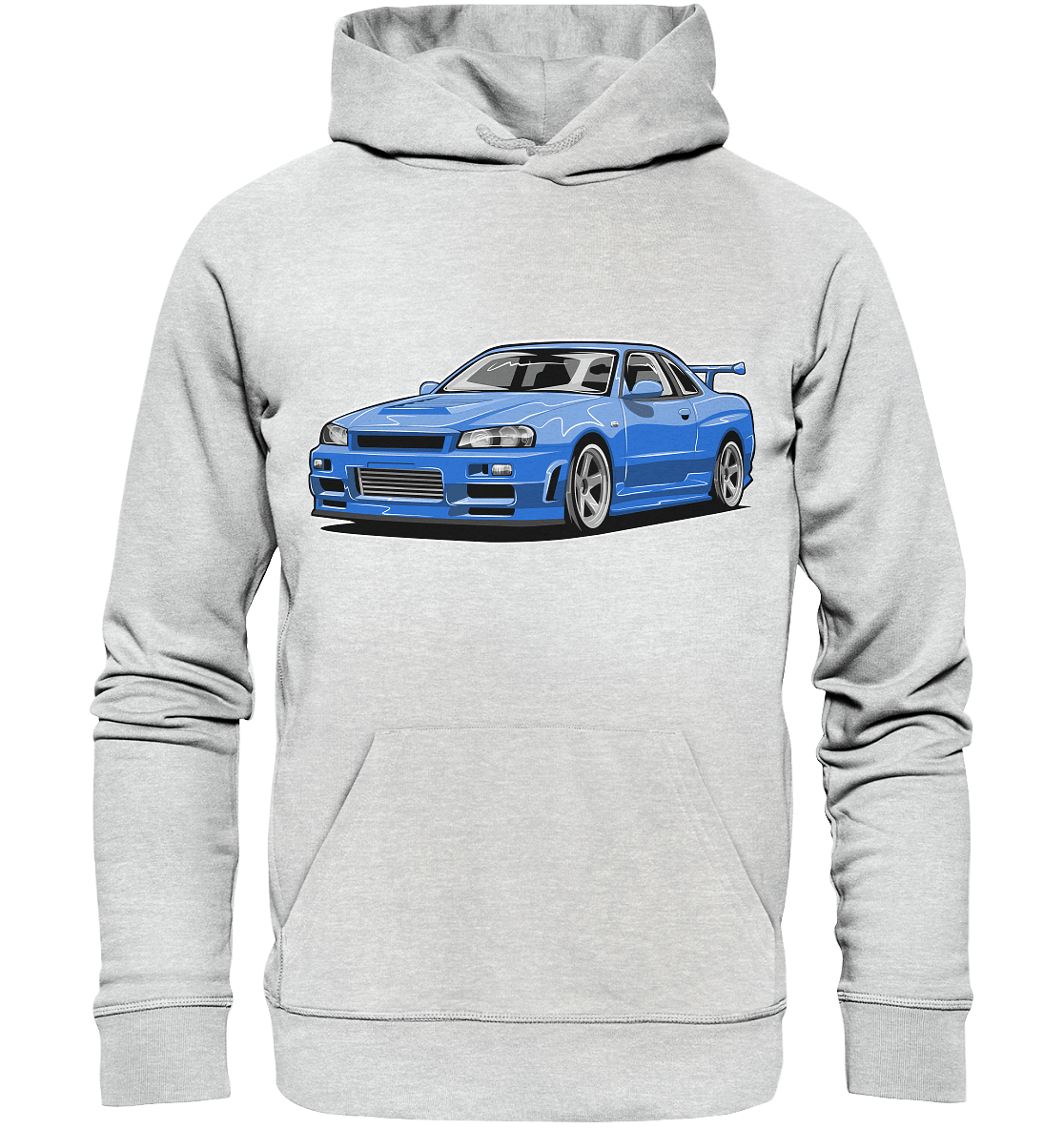 Skyline R34 GT-R - Premium Unisex Hoodie - MotoMerch.de
