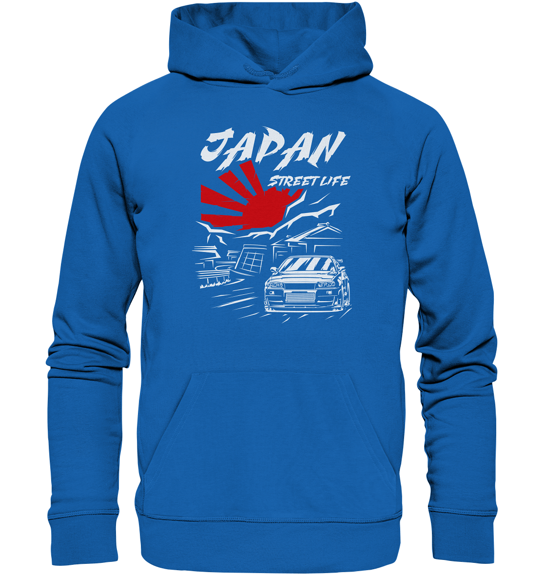 Skyline R34 - Japan Street Life - Premium Unisex Hoodie - MotoMerch.de