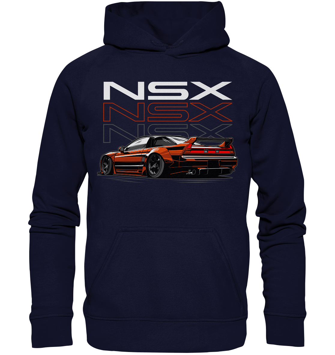 Slammed NSX - Basic Unisex Hoodie - MotoMerch.de