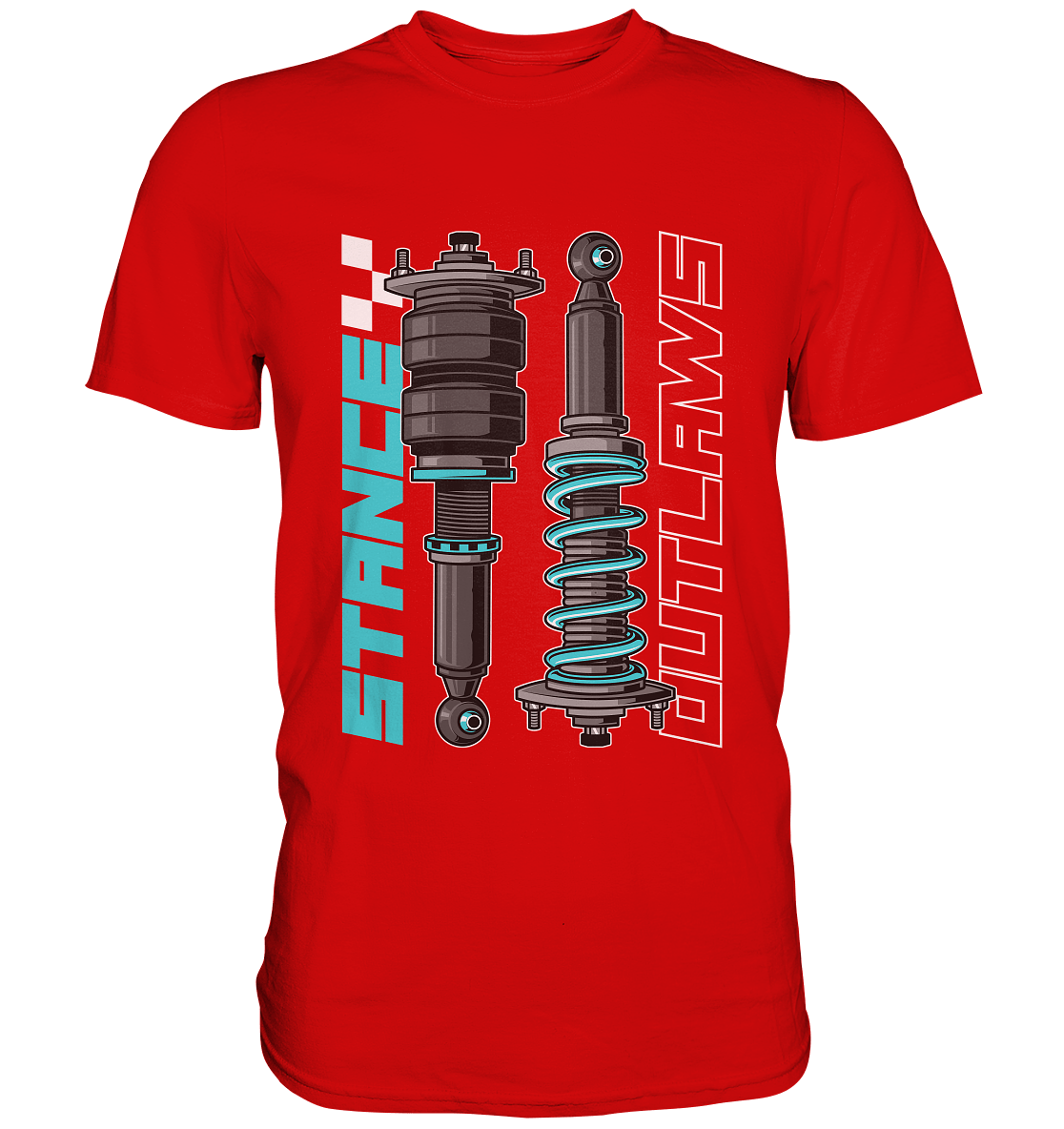 Stance Outlaws - Premium Shirt - MotoMerch.de