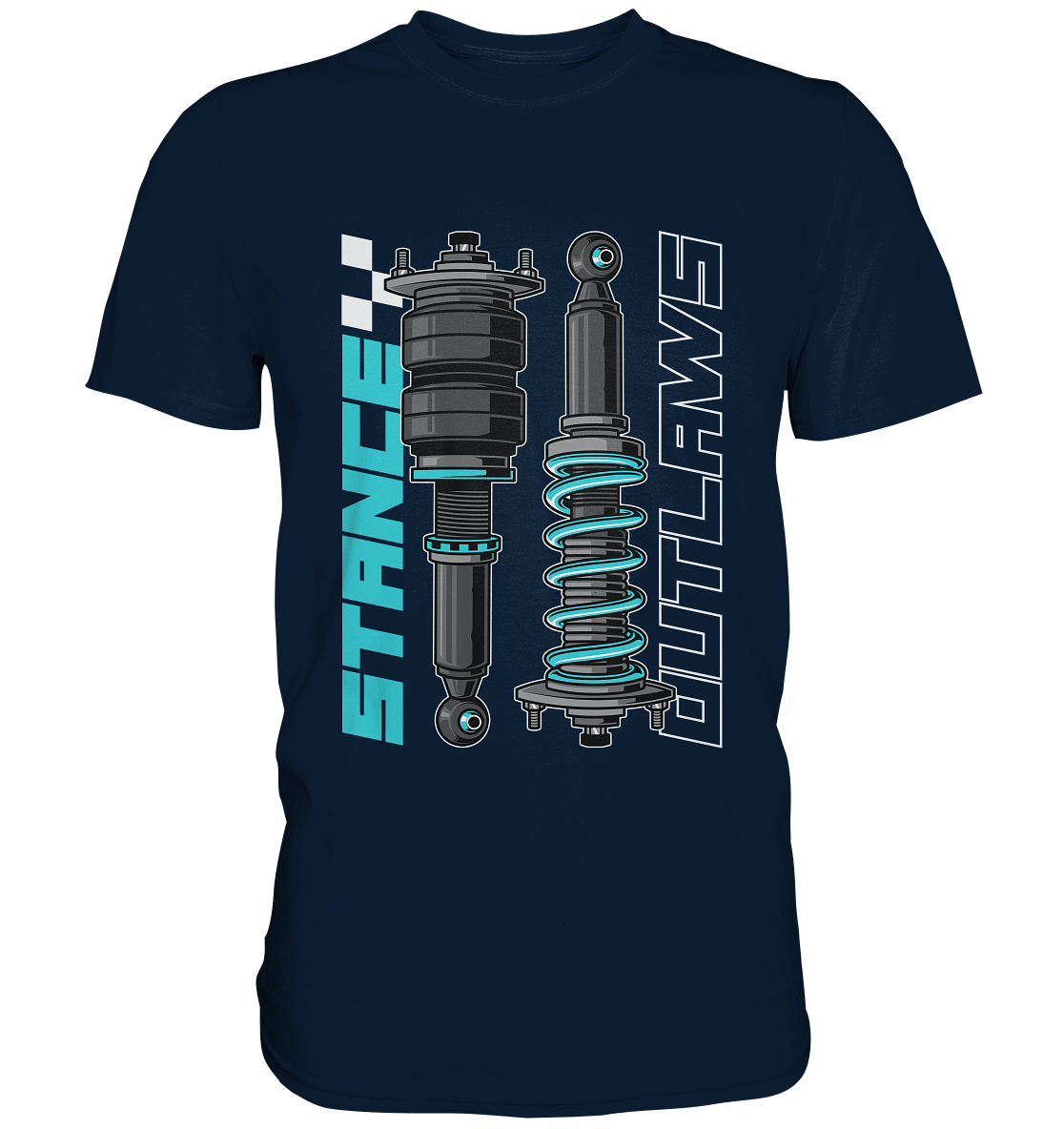 Stance Outlaws - Premium Shirt - MotoMerch.de