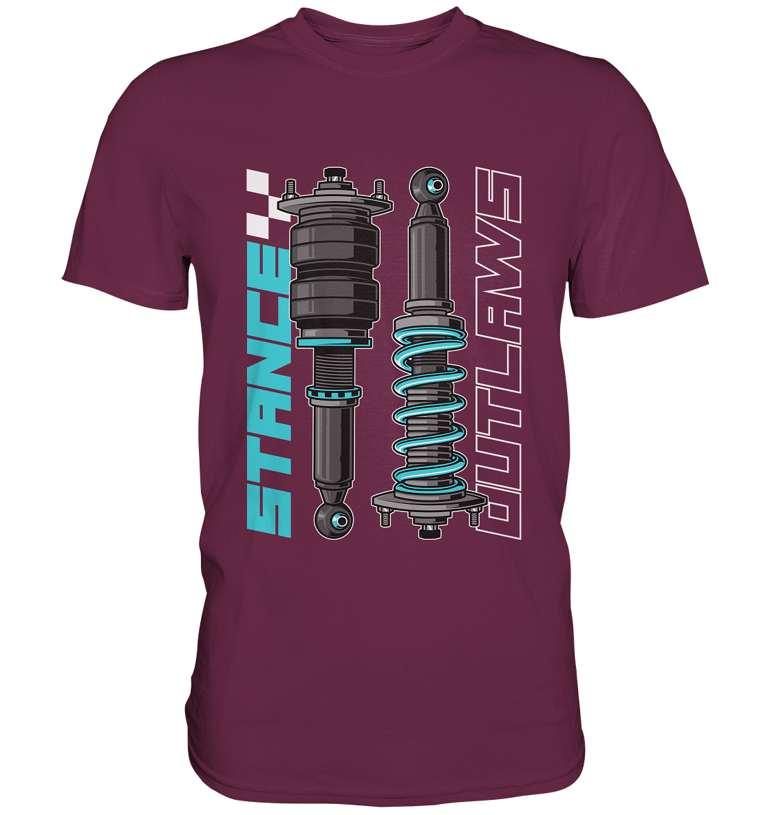 Stance Outlaws - Premium Shirt - MotoMerch.de