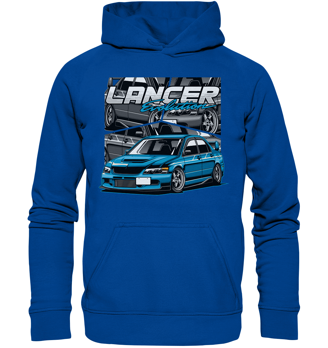 Stanced Lancer Evo - Basic Unisex Hoodie - MotoMerch.de