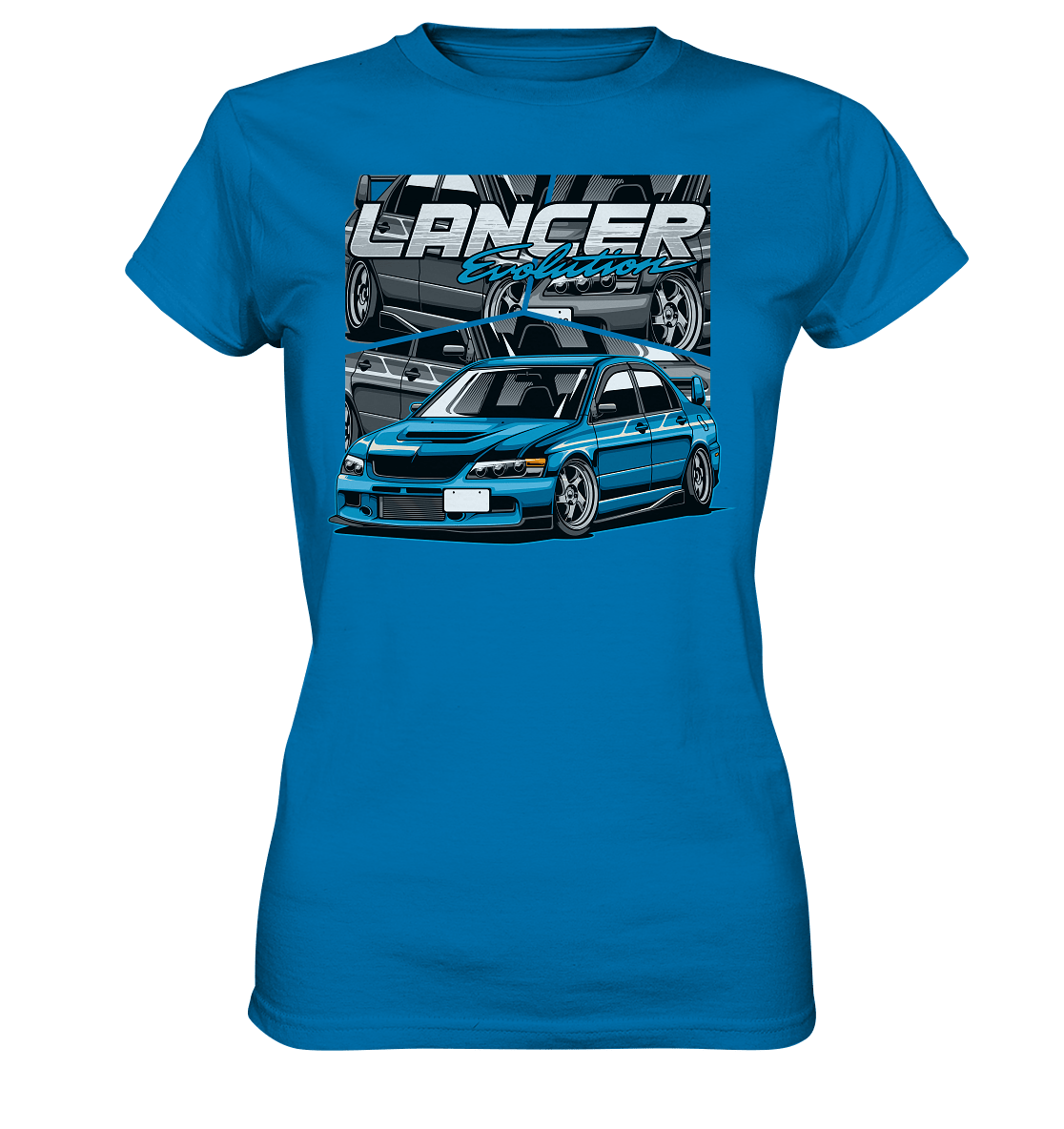 Stanced Lancer Evo - Ladies Premium Shirt - MotoMerch.de