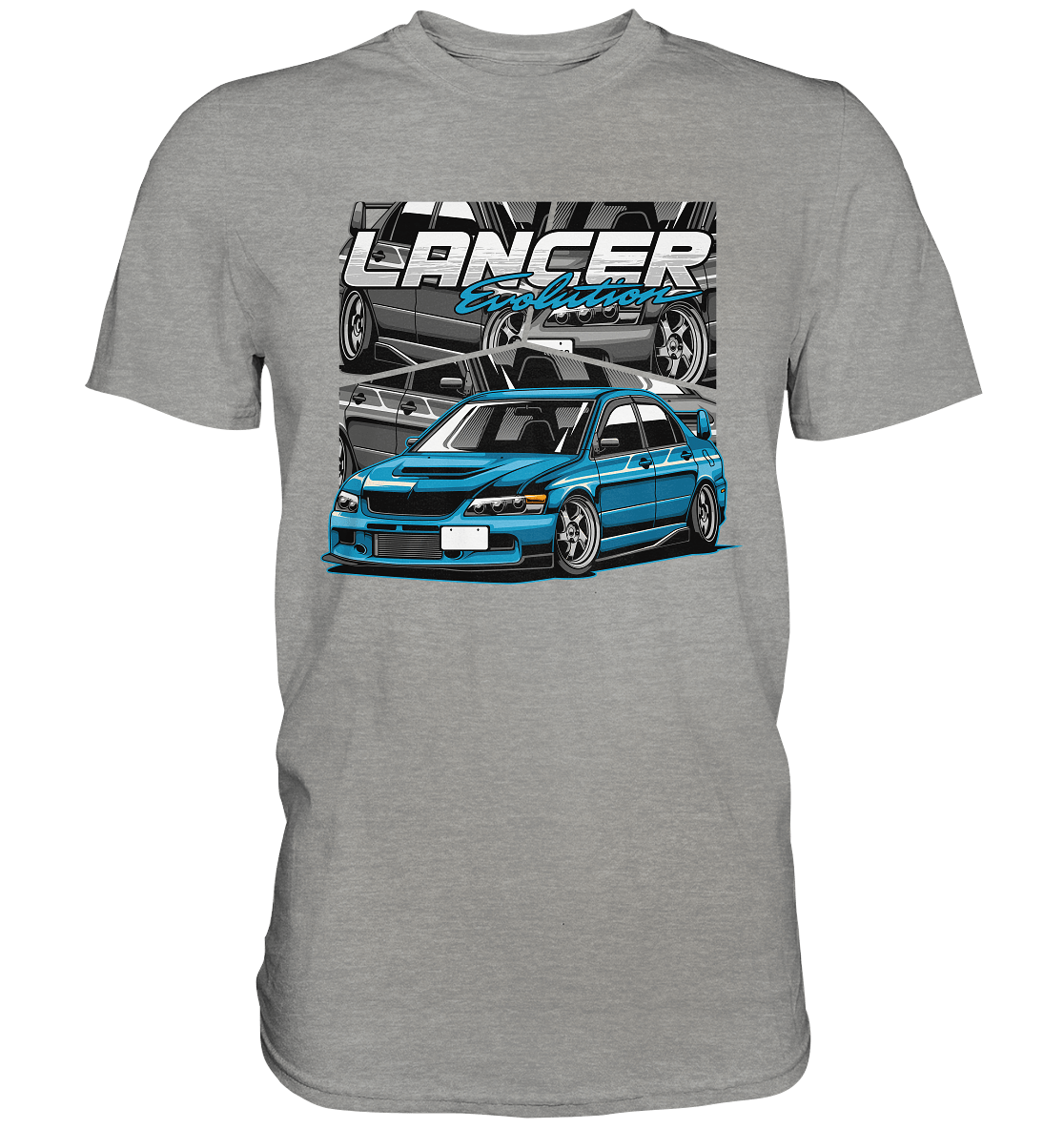 Stanced Lancer Evo - Premium Shirt - MotoMerch.de