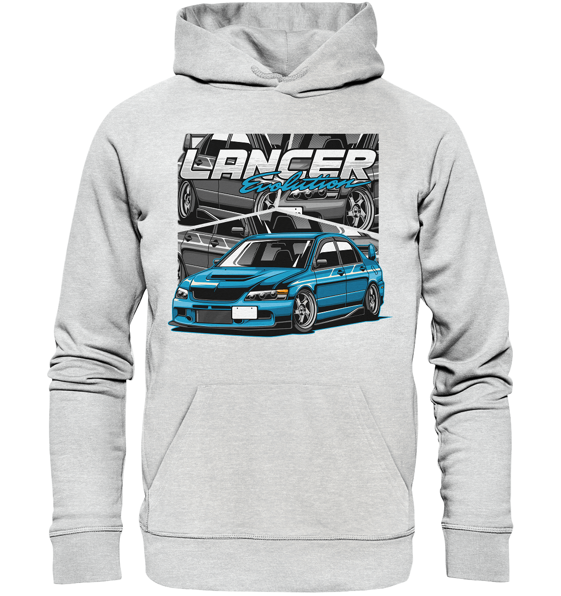 Stanced Lancer Evo - Premium Unisex Hoodie - MotoMerch.de