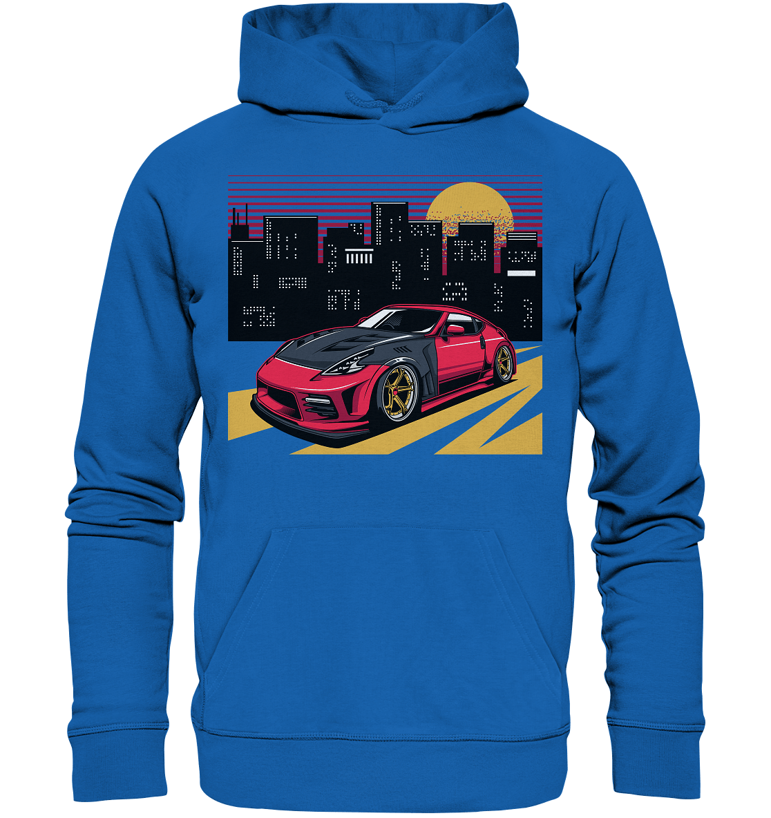 stanced Nissan 370Z - Premium Unisex Hoodie - MotoMerch.de