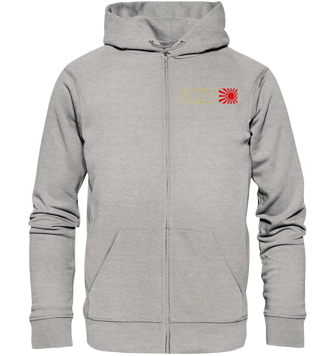 Stanced RX7 - Organic Zipper - MotoMerch.de