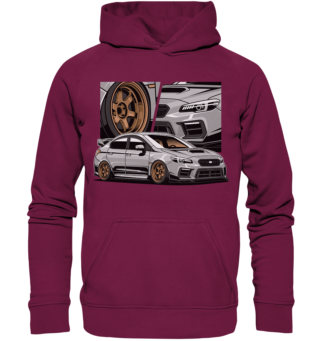 stanced WRX - Basic Unisex Hoodie - MotoMerch.de