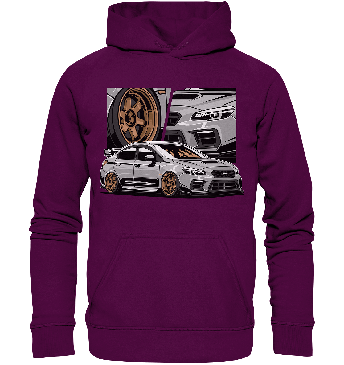 stanced WRX - Basic Unisex Hoodie - MotoMerch.de