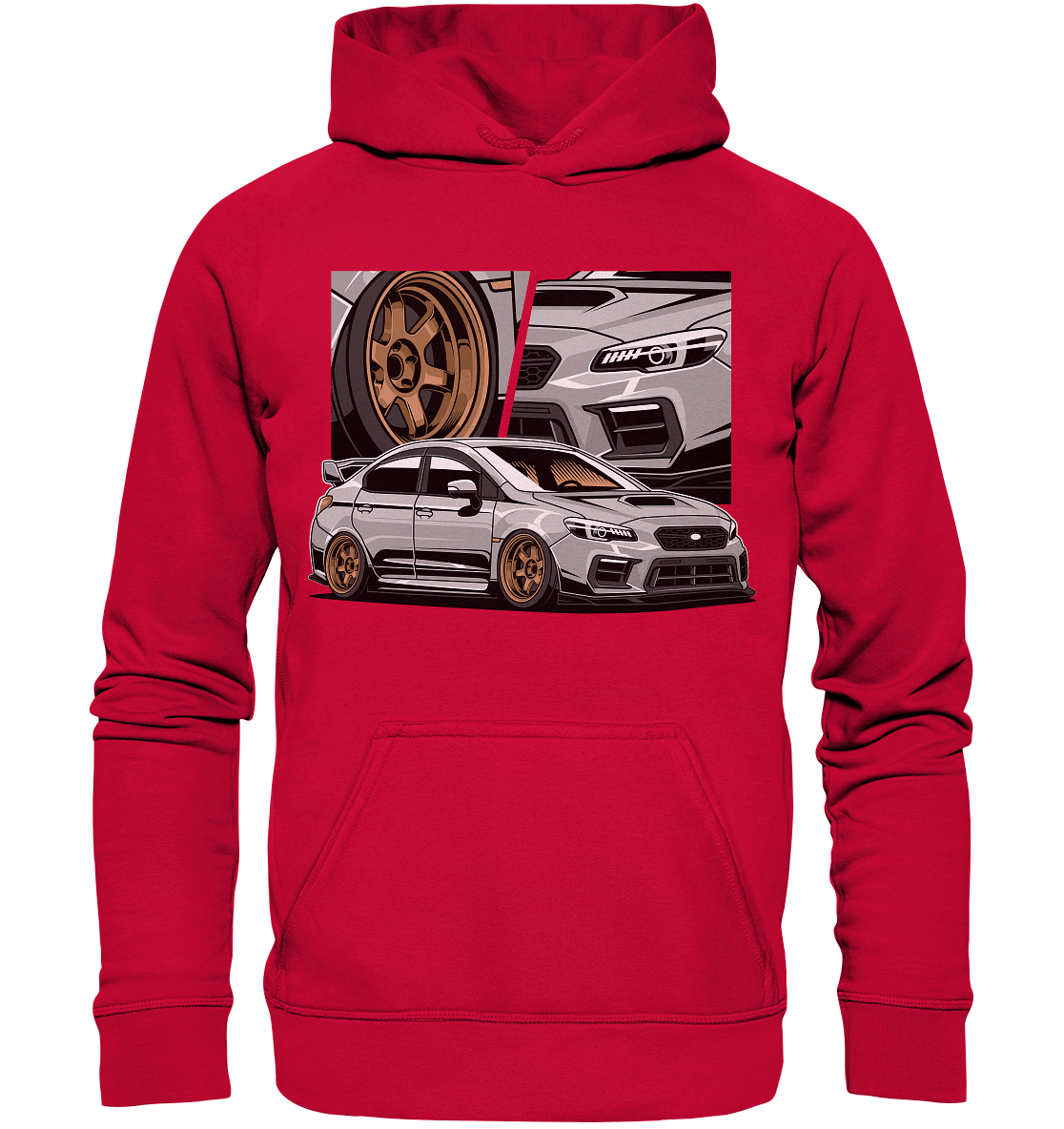 stanced WRX - Basic Unisex Hoodie - MotoMerch.de
