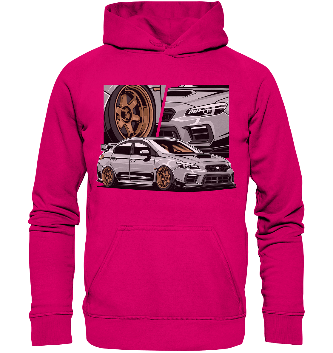 stanced WRX - Basic Unisex Hoodie - MotoMerch.de