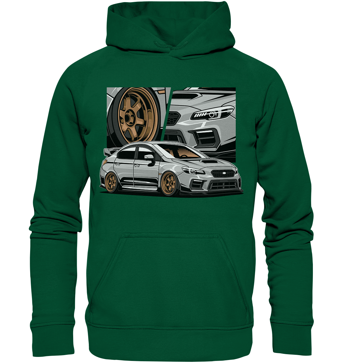 stanced WRX - Basic Unisex Hoodie - MotoMerch.de