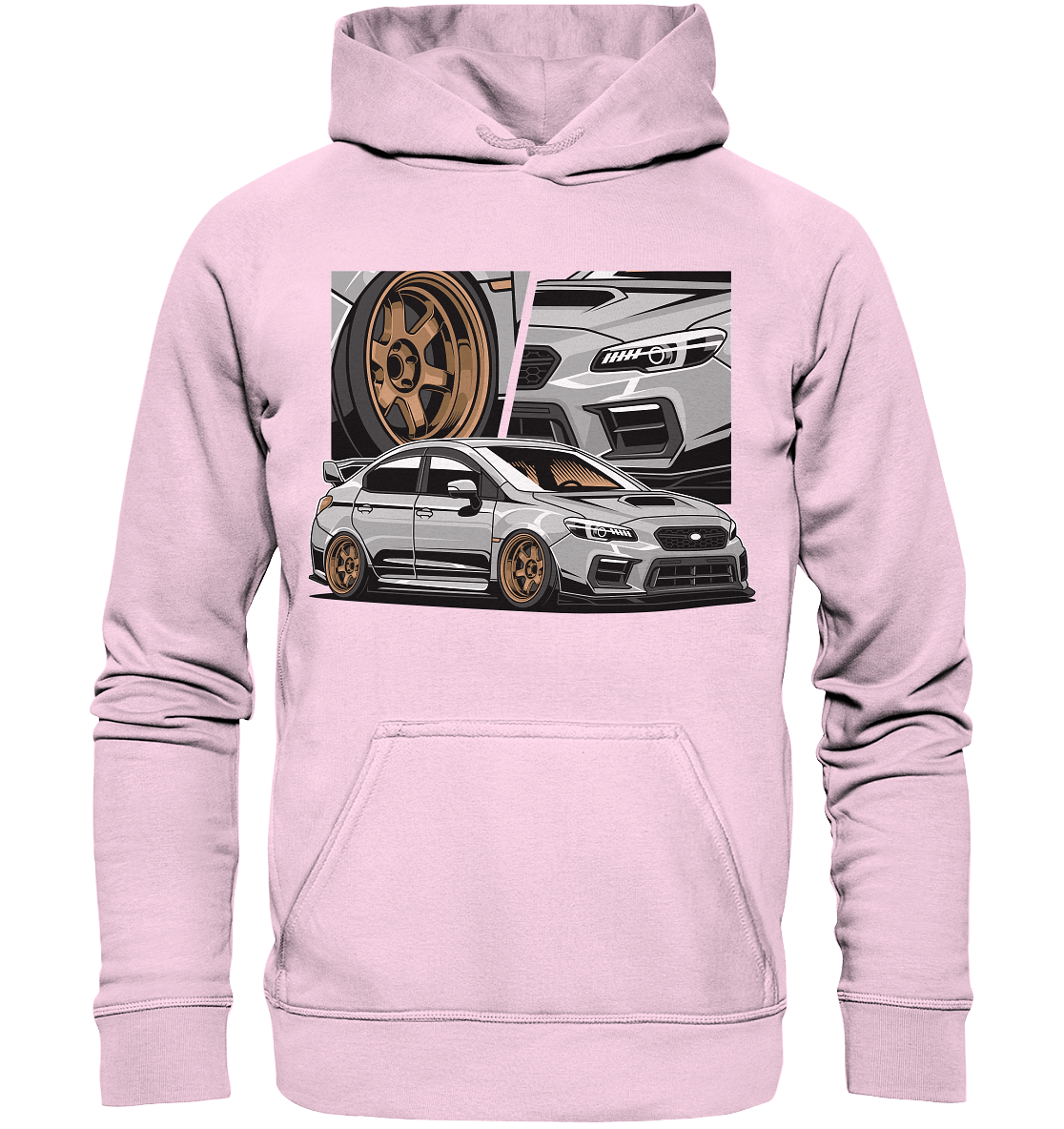 stanced WRX - Basic Unisex Hoodie - MotoMerch.de