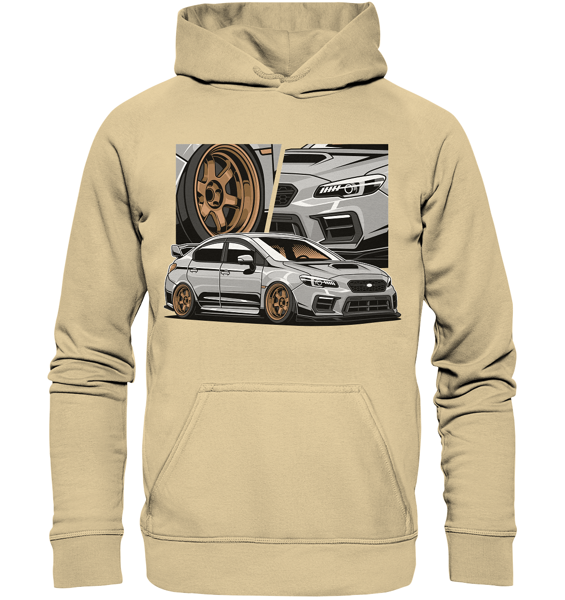 stanced WRX - Basic Unisex Hoodie - MotoMerch.de