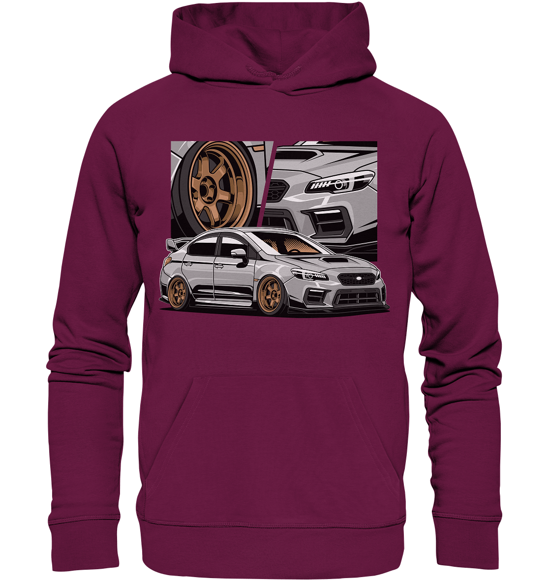 stanced WRX - Premium Unisex Hoodie - MotoMerch.de